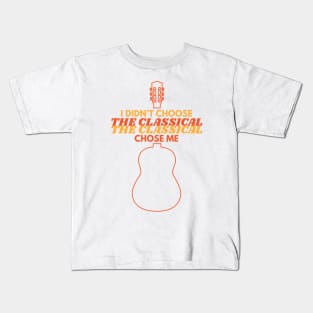I Didn't Choose The Acoustic The Acoustic Chose Me Kids T-Shirt